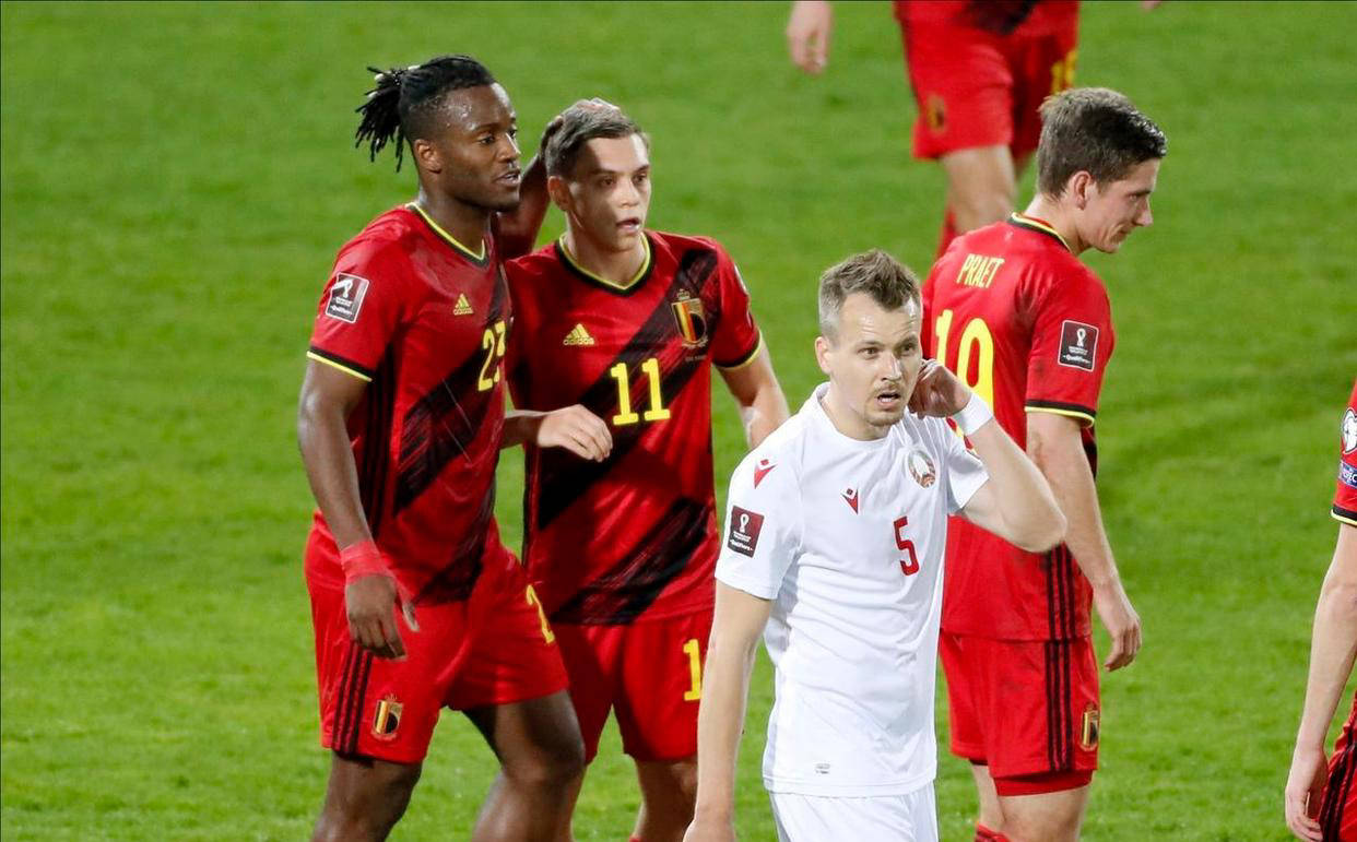 比利时大胜爱尔兰，小组头名稳固的简单介绍